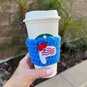 Patriotic Coffee Cozy ☕️
